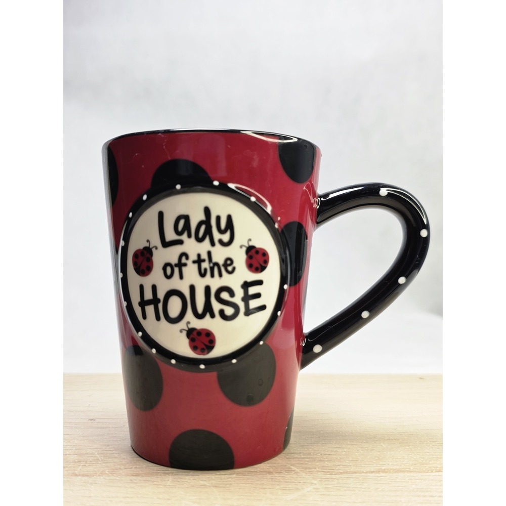 burton + BURTON Lady Of the House Ladybug 13oz Coffee Mug